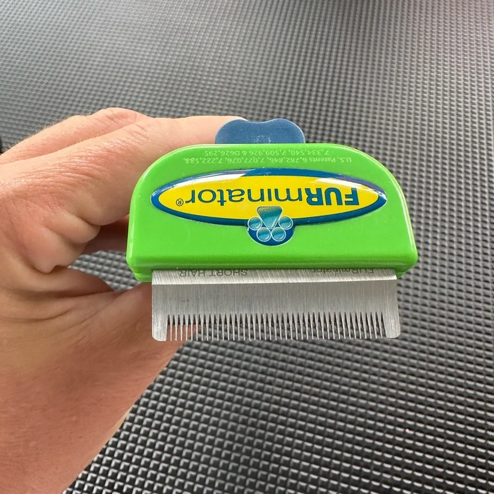 Small and Large Furminator Deshedding Brushes